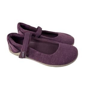 Xero Shoes Women's Size 8 Cassie Hemp Purple BlackBerry Mary Jane Minimalist